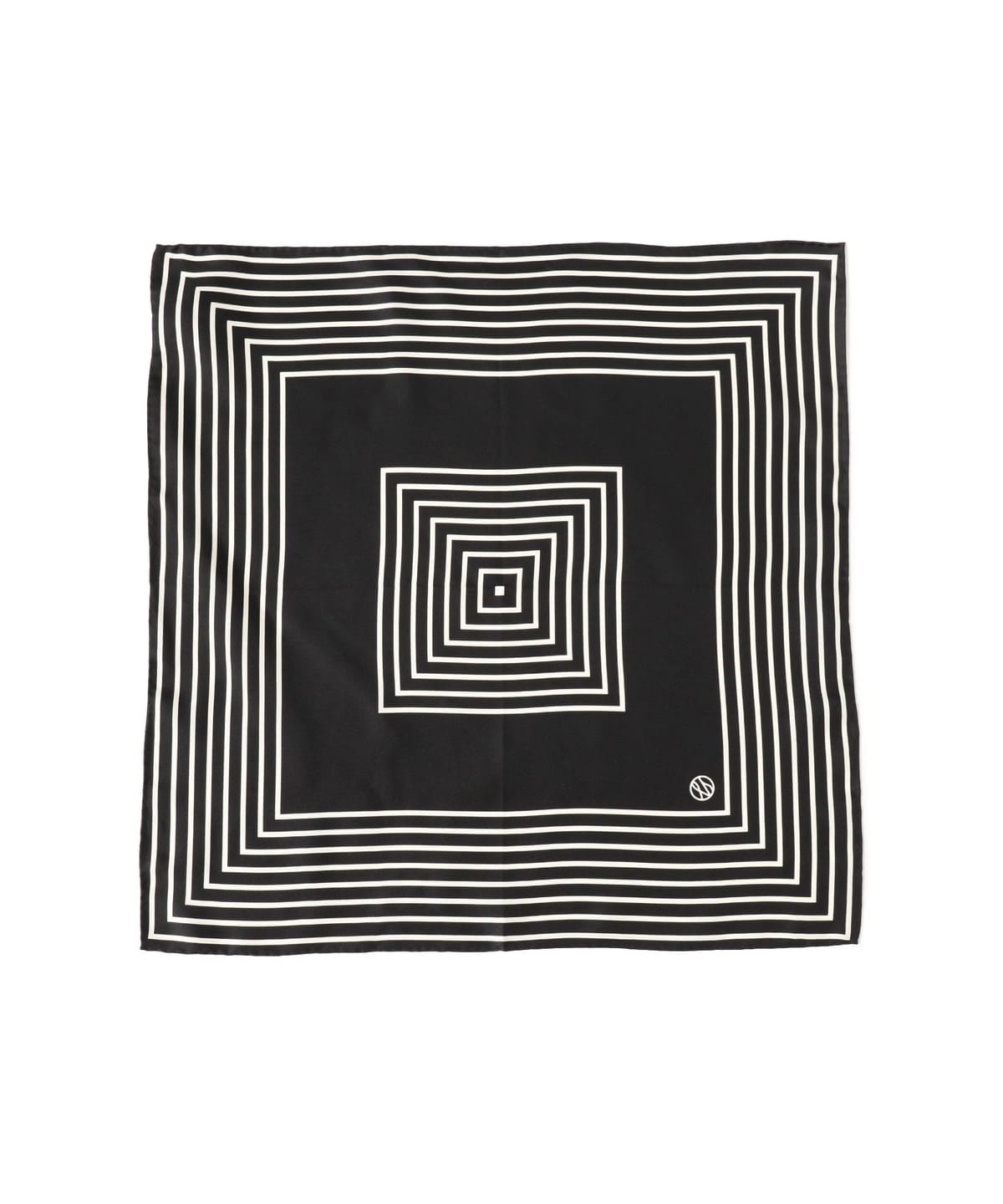 lescarf / シルク プリント スカーフ ファッション雑貨 MEN BLACK ONE SIZE lescarf / シルク プリント スカーフ ファッション雑貨 MEN BLACK ONE SIZE