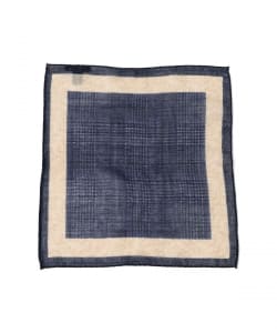 GIERRE / ウール グレンチェック ポケットチーフ