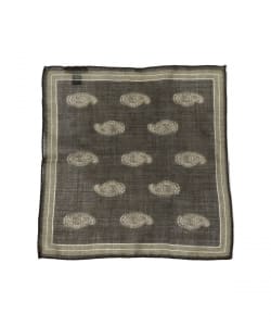 GIERRE / ウール ペイズリー柄 ポケットチーフ