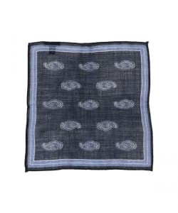 GIERRE / ウール ペイズリー柄 ポケットチーフ