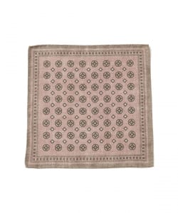 GIERRE / シルク 小紋柄 ダブルフェイス ポケットチーフ