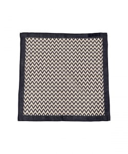 ミックスファブリック プリント チーフ