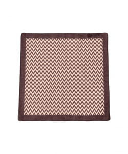 ミックスファブリック プリント チーフ