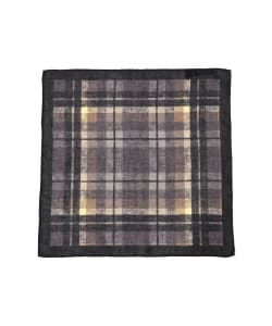 ミックスファブリック プリント チーフ