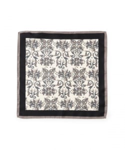 STEFANO CAU / 絲綢印花手帕