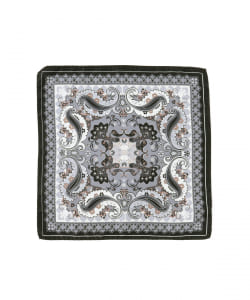 ■▲ARCURI / 別注 ペイズリー ポケットチーフ