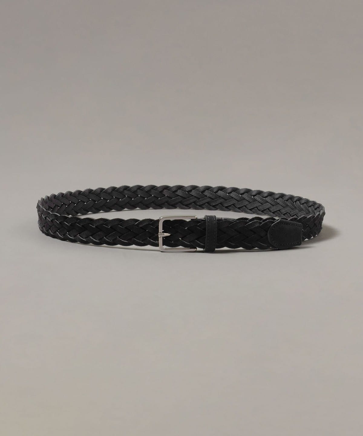 L'arcobaleno ラルコバレーノ / 30ミリ スエードレーヨン メッシュベルト ファッション雑貨 MEN BLACK/6 85cm L'arcobaleno ラルコバレーノ / 30ミリ スエードレーヨン メッシュベルト ファッション雑貨 MEN BLACK/6 85cm