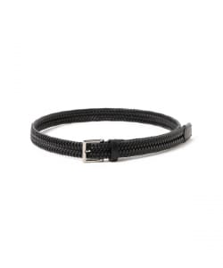 L'arcobaleno / 25ミリ レザー エラスティックメッシュベルト