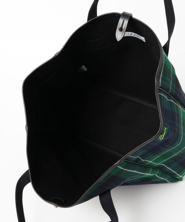 BRADY / SMALL CARRYALL ウール タータンチェック トートバッグ