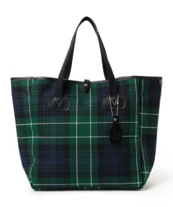 BRADY / SMALL CARRYALL ウール タータンチェック トートバッグ