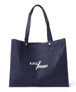 A.P.C. x  FRGMT. / コットン デニム トートバッグ