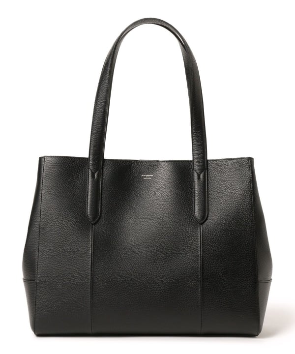 PELLE MORBIDA 黒 レザートートバッグ