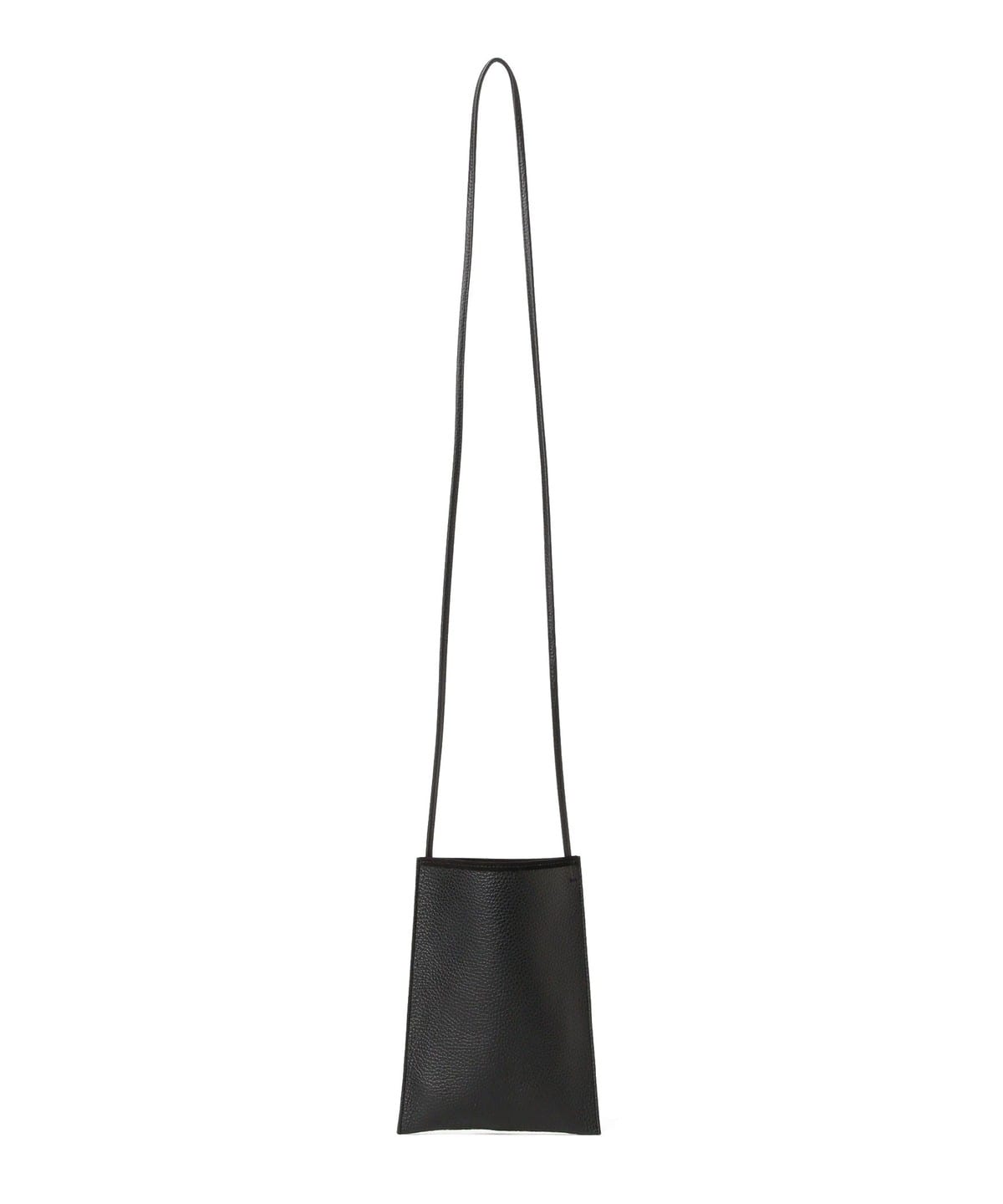 レザー サコッシュ バッグ MEN BLACK ONE SIZE レザー サコッシュ バッグ MEN BLACK ONE SIZE