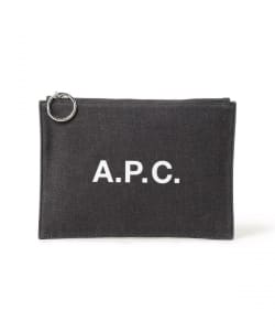A.P.C. / ロゴ デニム ポーチ