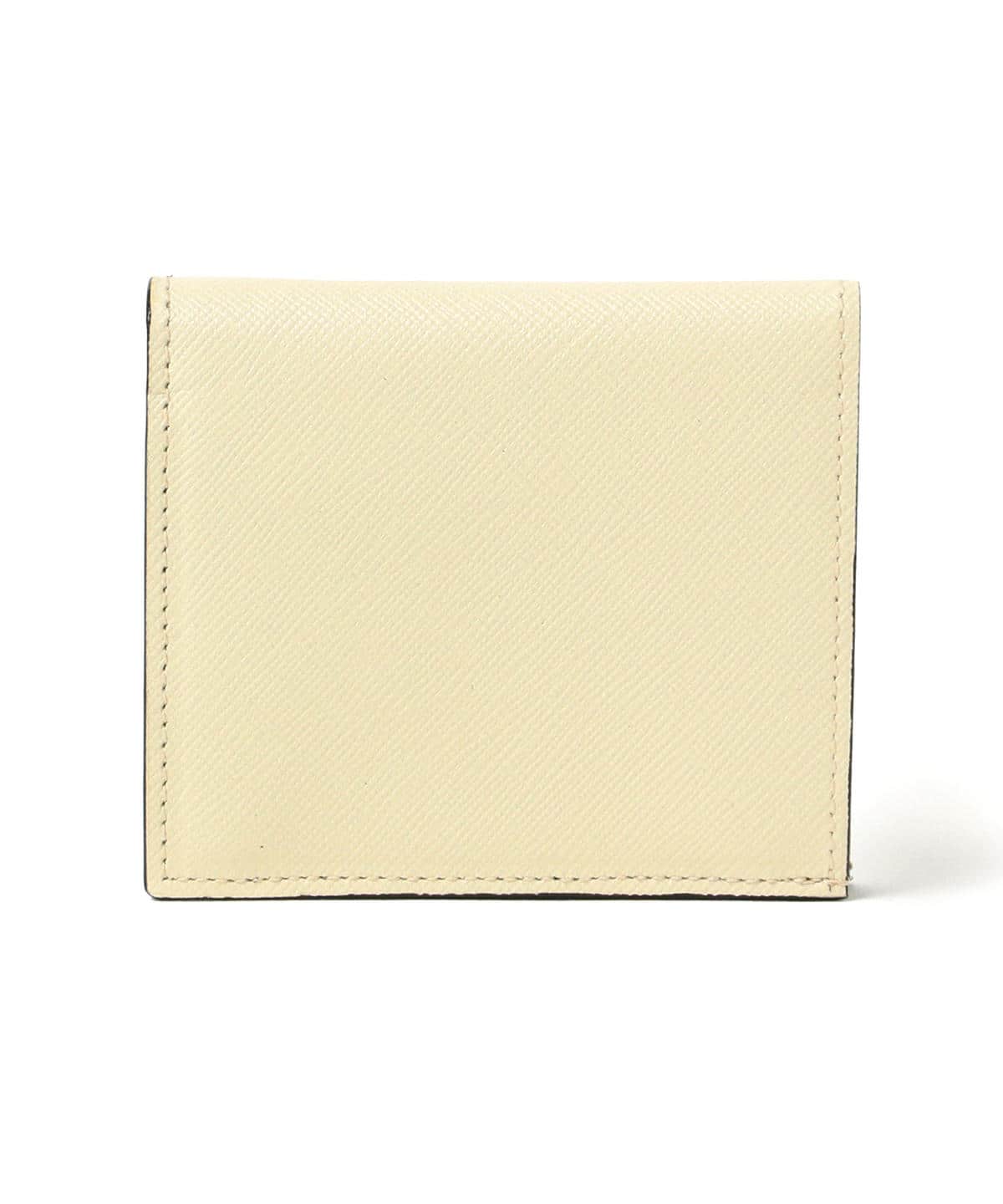L'arcobaleno ラルコバレーノ / 2フォルド ミニウォレット 財布・小物 MEN WHITExCHARCOAL ONE SIZE L'arcobaleno ラルコバレーノ / 2フォルド ミニウォレット 財布・小物 MEN WHITExCHARCOAL ONE SIZE