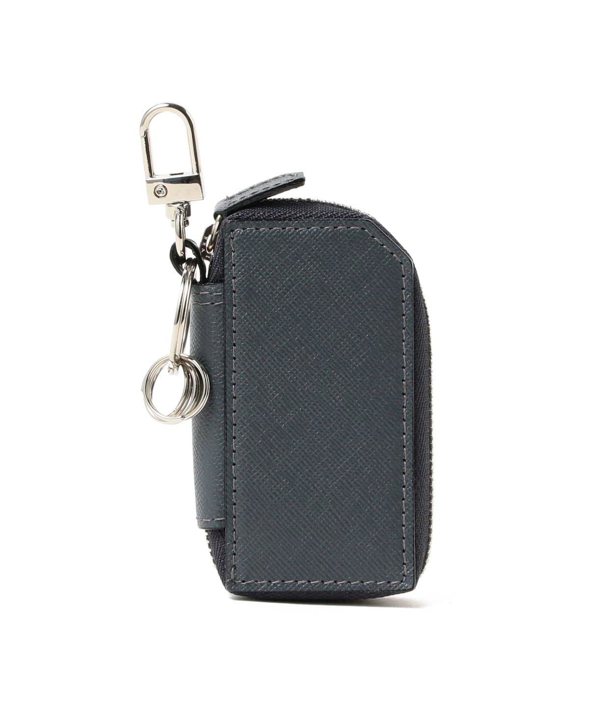 L'arcobaleno ラルコバレーノ / ゴートレザー スマートキーケース 財布・小物 MEN GREYxOFF ONE SIZE L'arcobaleno ラルコバレーノ / ゴートレザー スマートキーケース 財布・小物 MEN GREYxOFF ONE SIZE