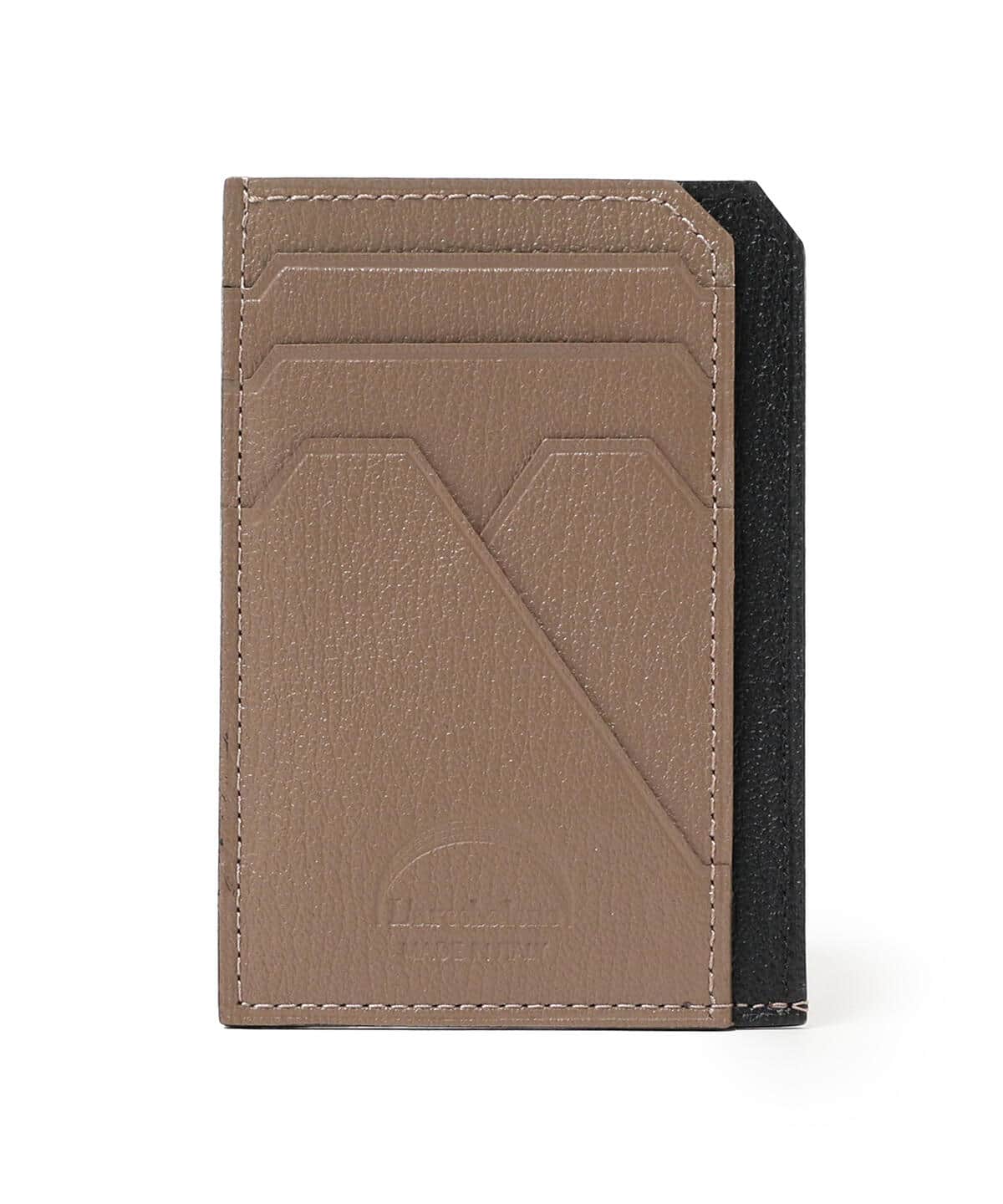 L'arcobaleno ラルコバレーノ / スマート ミニウォレット 財布・小物 MEN BLACKxGRAY ONE SIZE L'arcobaleno ラルコバレーノ / スマート ミニウォレット 財布・小物 MEN BLACKxGRAY ONE SIZE