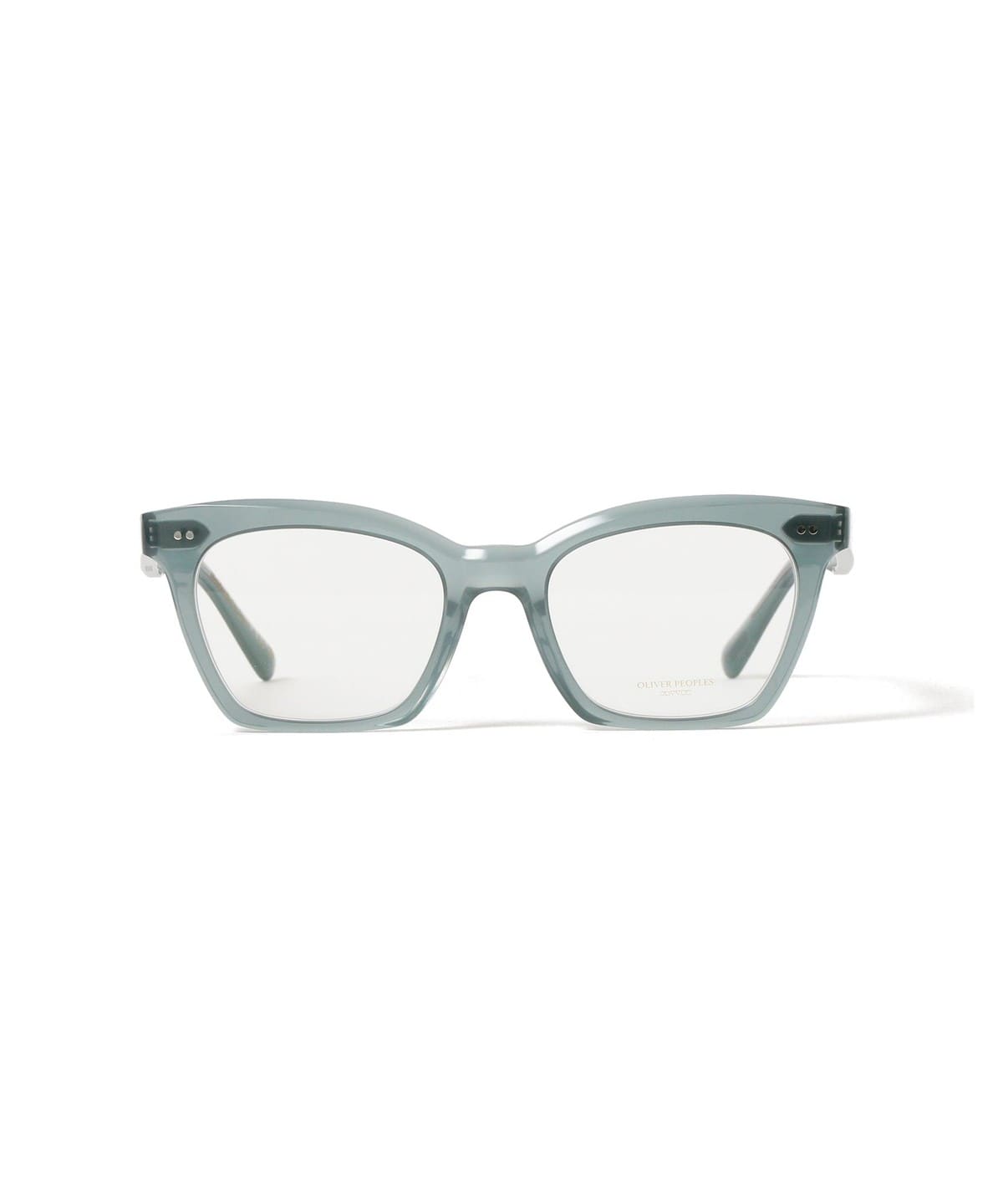 OLIVER PEOPLES オリバー ピープルズ / LELIA クリアレンズ グラス ファッション雑貨 MEN DUSTY AQUQ/1782 ONE SIZE OLIVER PEOPLES オリバー ピープルズ / LELIA クリアレンズ グラス ファッション雑貨 MEN DUSTY AQUQ/1782 ONE SIZE