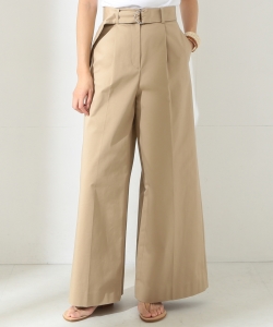 M・fil / ギャバハイウエストパンツ