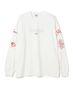 不眠遊戯 / Multi Logo long sleeve T-shirt
