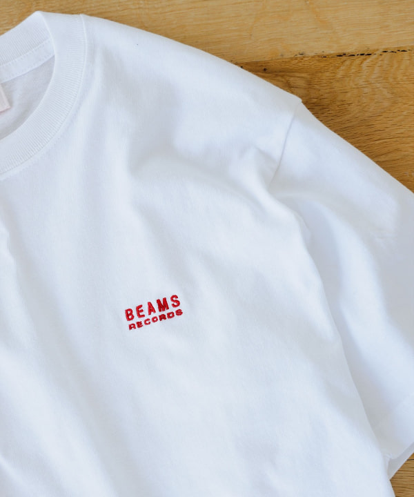 BEAMS RECORDS（ビームス レコーズ）Embroidered LogoT-shits（T