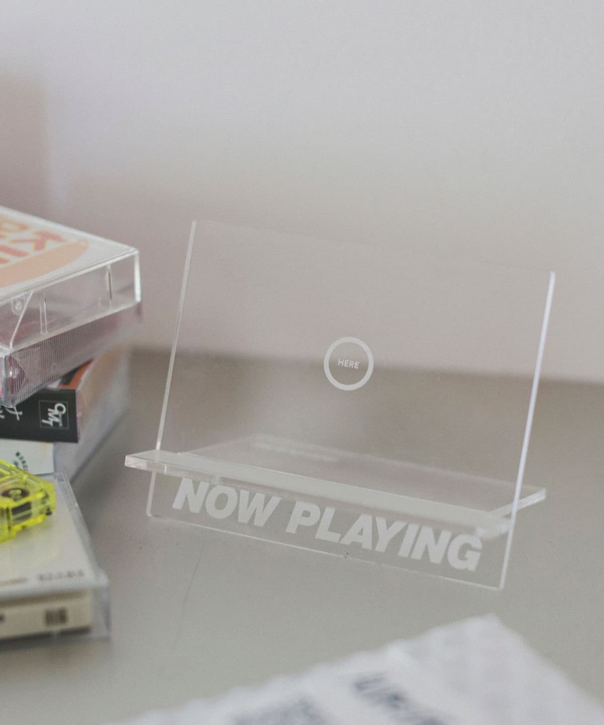 Chain & Co / Audio Tape Holder インテリア MEN CLEAR FREE Chain & Co / Audio Tape Holder インテリア MEN CLEAR FREE