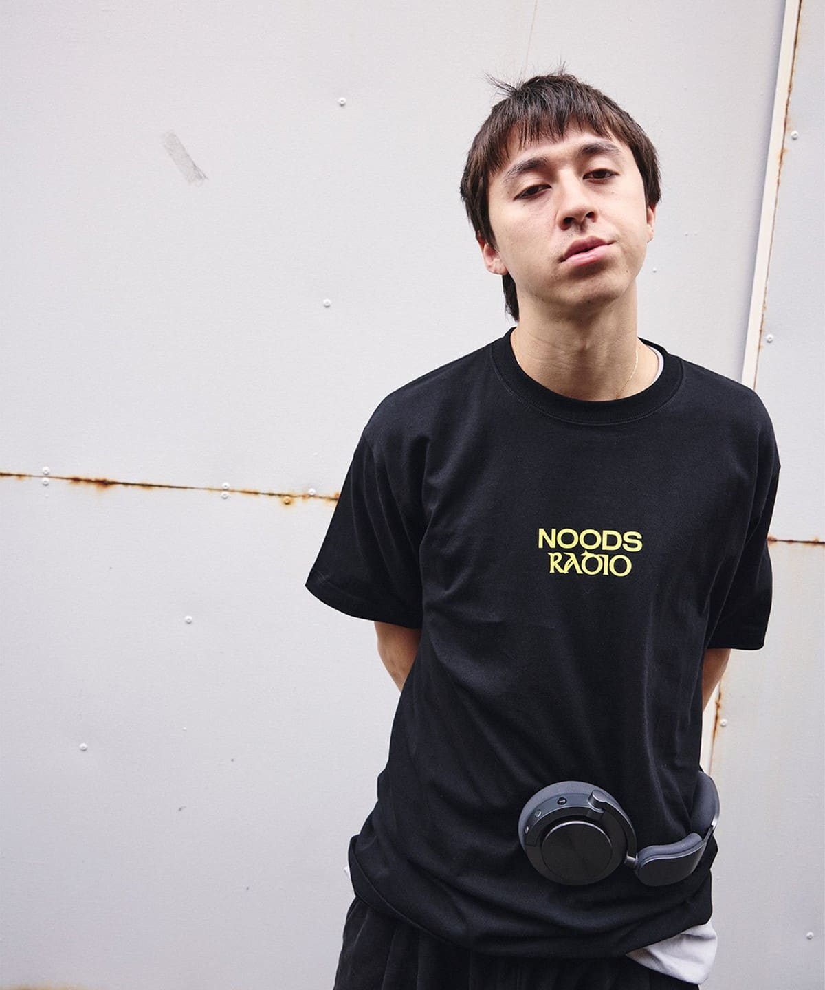 【COLLABORATION】Noods Radio × BEAMS RECORDS ビームス レコーズ Always Tシャツ Tシャツ・カットソー MEN BLACK M 【COLLABORATION】Noods Radio × BEAMS RECORDS ビームス レコーズ Always Tシャツ Tシャツ・カットソー MEN BLACK M