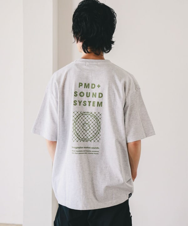 POET MEETS DUBWISE / PMD+SOUND SYSTEM T-Shirt 商品の色味は白背景商品単体で撮影した画像をご参照ください。