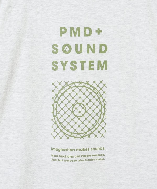 POET MEETS DUBWISE / PMD+SOUND SYSTEM T-Shirt バックプリントになります。