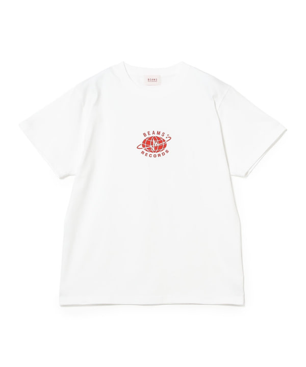 BEAMS RECORDS / LOGO PRINT T-shits