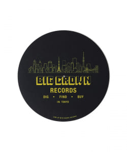 〈Big Crown Records × BEAMS RECORDS〉コラボ / Logo Print Slipmat