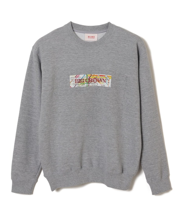 〈Big Crown Records × BEAMS RECORDS〉コラボ /  Logo Print Sweat