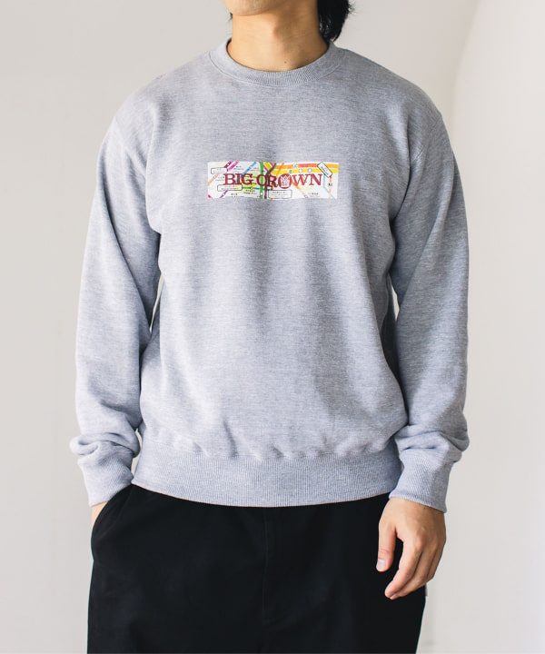 〈Big Crown Records × BEAMS RECORDS〉コラボ /  Logo Print Sweat