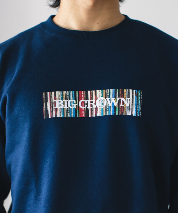〈Big Crown Records × BEAMS RECORDS〉コラボ /  Logo Print Sweat