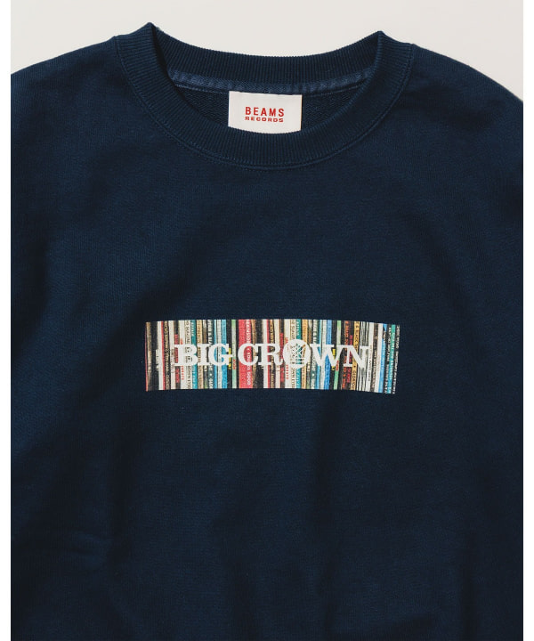 〈Big Crown Records × BEAMS RECORDS〉コラボ /  Logo Print Sweat