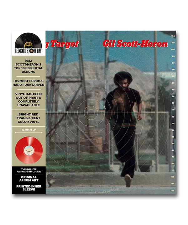 Gil Scott-Heron – Moving Target – CD (Album, Promo, Reissue