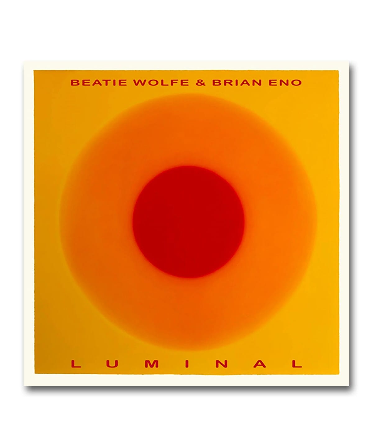 【LP】Brian Eno, Beatie Wolfe / Luminal〈Verve〉 音楽・本 MEN RECORD ONE SIZE 【LP】Brian Eno, Beatie Wolfe / Luminal〈Verve〉 音楽・本 MEN RECORD ONE SIZE