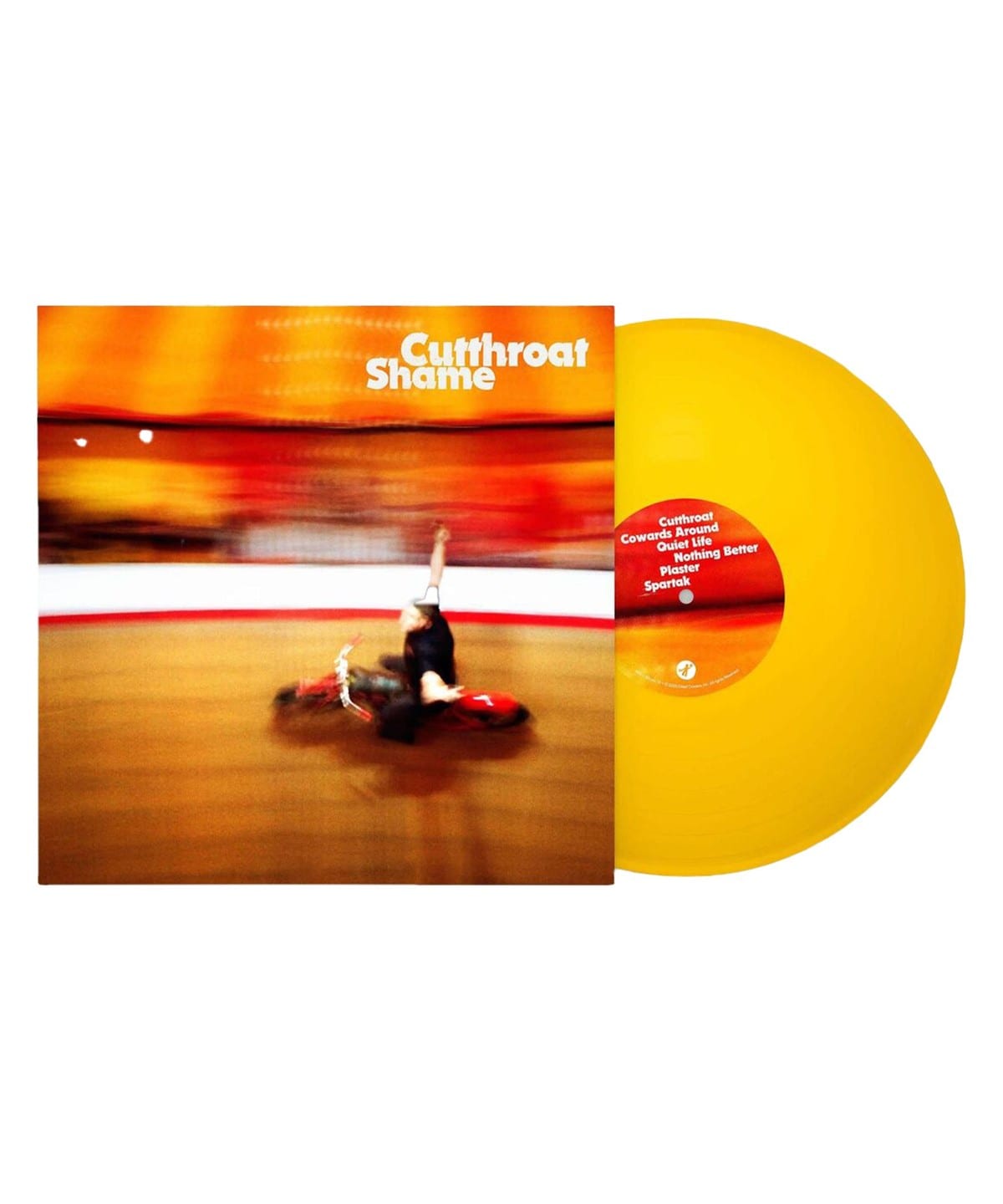 【限定ホットショット・イエロー・ヴァイナル仕様LP】Shame / Cutthroat〈Dead Oceans〉 音楽・本 MEN RECORD ONE SIZE