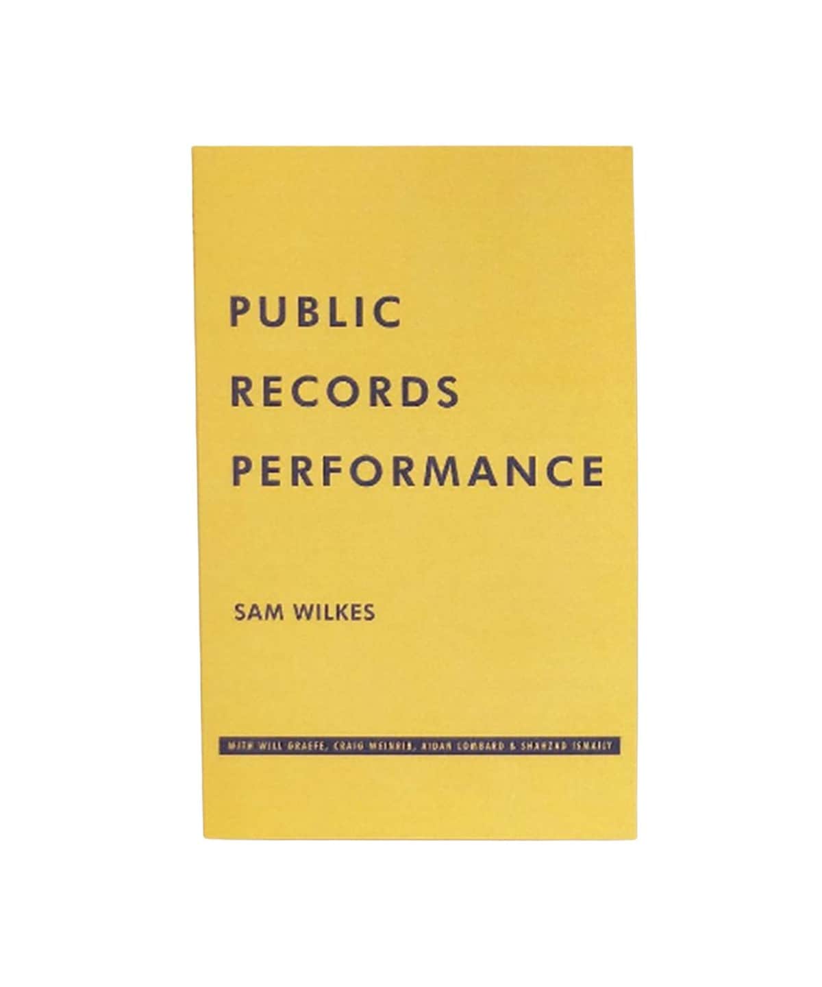 【CASSETTE】Sam Wilkes / Public Records Performance〈Wilkes Records〉 音楽・本 MEN RECORD ONE SIZE