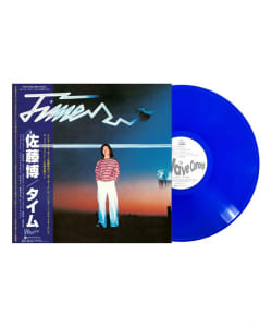 【クリアディープブルー・ヴァイナル仕様LP】佐藤博 / タイム〈日本コロムビア〉