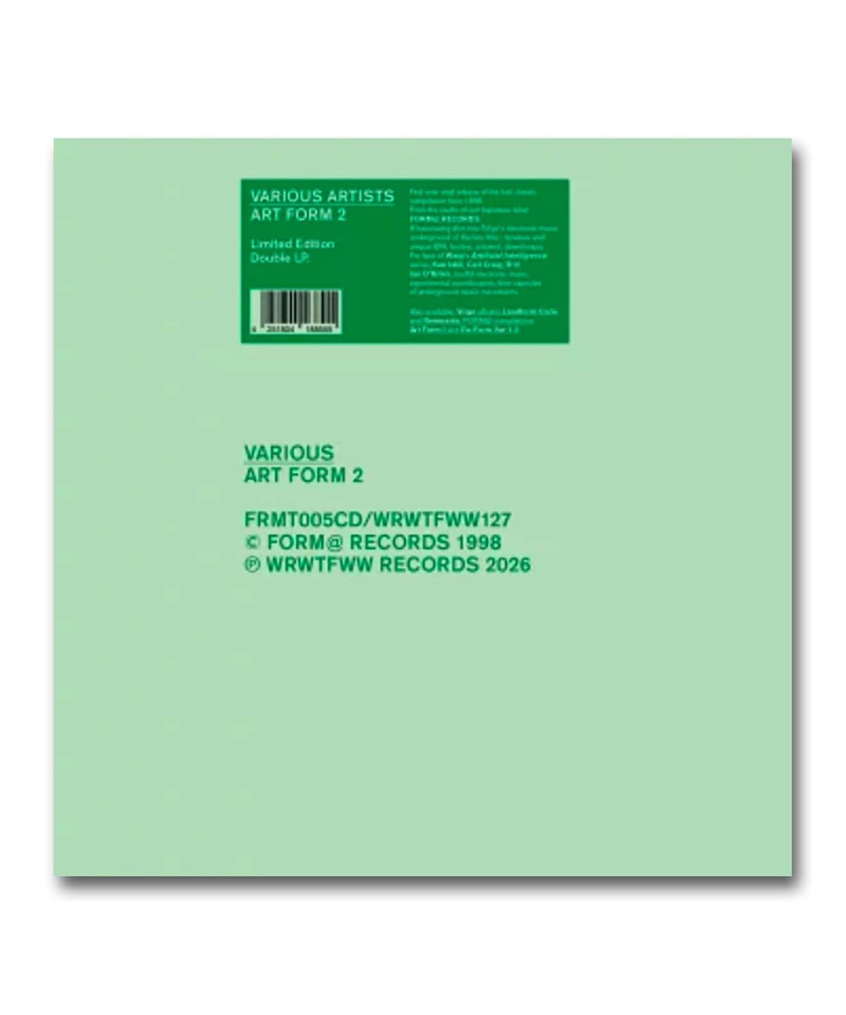 BEAMS RECORDS（ビームス レコーズ）【2LP】V.A. / Art Form 2