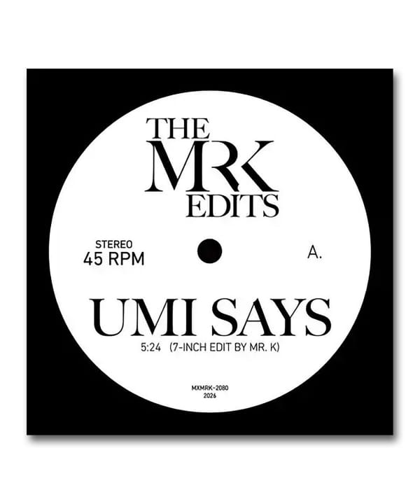【7"】Mr. K (Danny Krivit) / Golden / Umi Says〈Most Excellent Unlimited〉