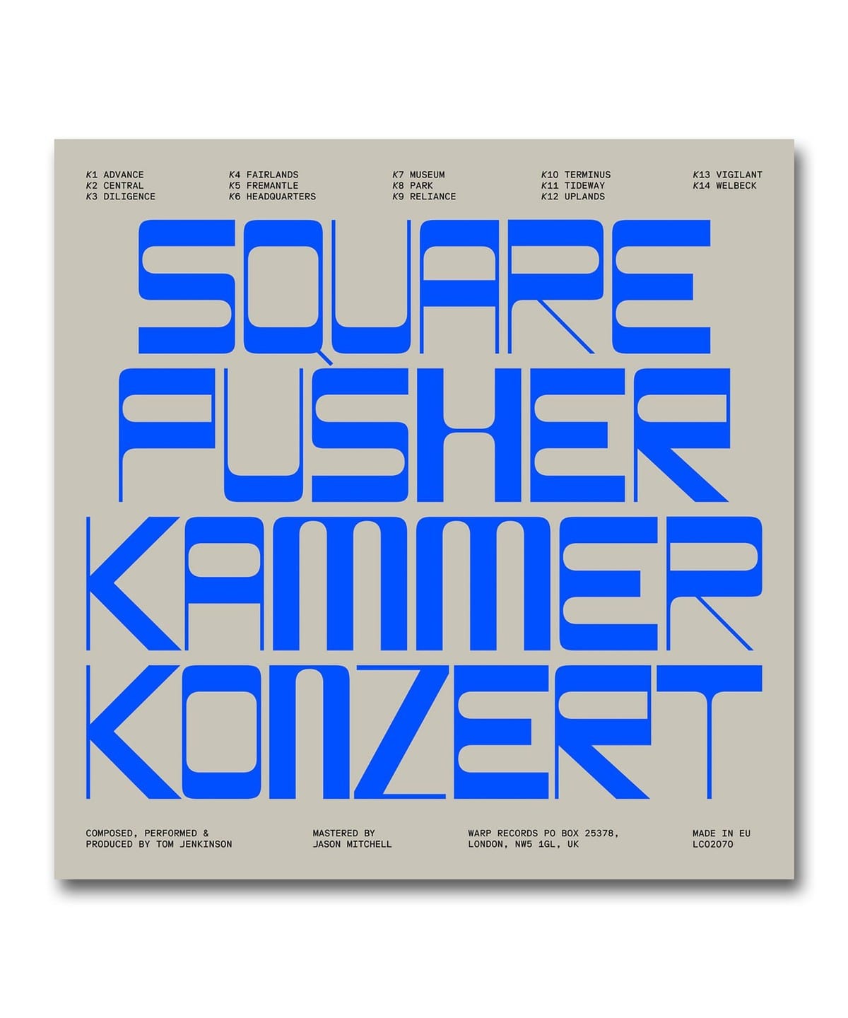 BEAMS RECORDS（ビームス レコーズ）【国内盤CD】Squarepusher
