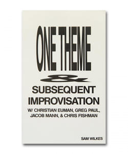 【CASSETTE】Sam Wilkes / One Theme & Subsequent Improvisation  ＜Leaving Records＞