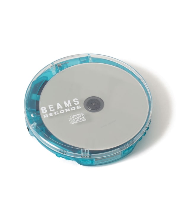 ポータブルプレーヤー BEAMS RECORDS Clear Portable CD Player Clear Portable CD Player（CD）｜BEAMS RECORDS（ビームス