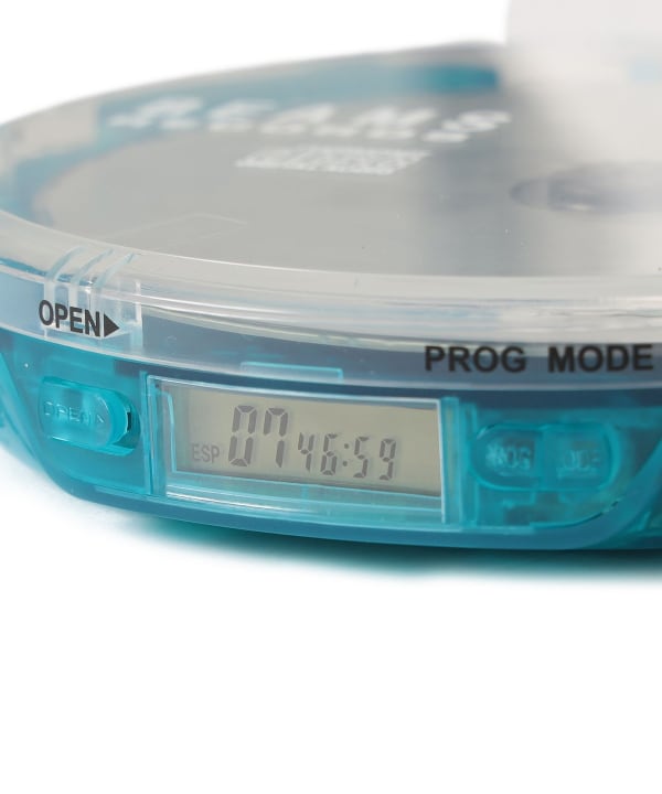 ポータブルプレーヤー BEAMS RECORDS Clear Portable CD Player Clear Portable CD Player（CD）｜BEAMS RECORDS（ビームス