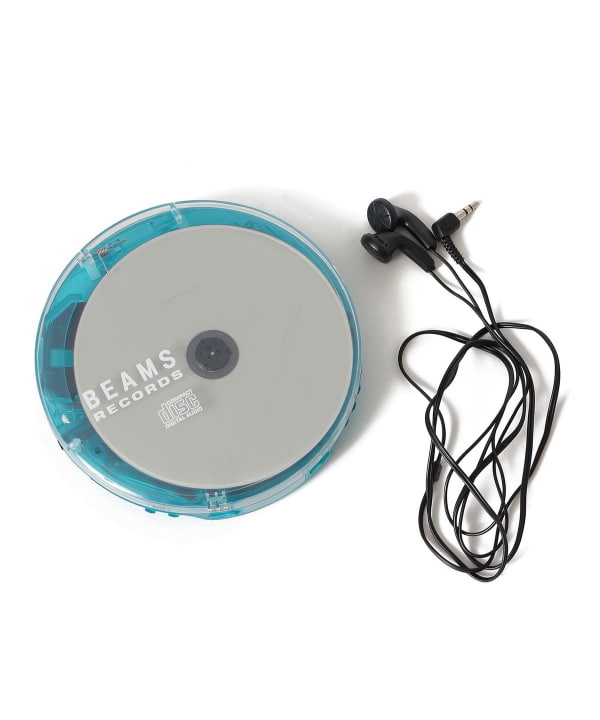 BEAMS RECORDS（ビームス レコーズ）Clear Portable CD Player