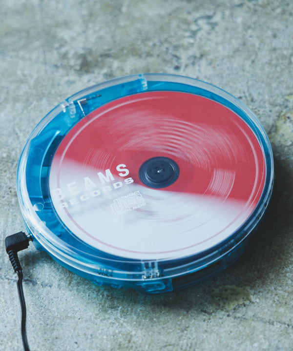 BEAMS RECORDS（ビームス レコーズ）Clear Portable CD Player