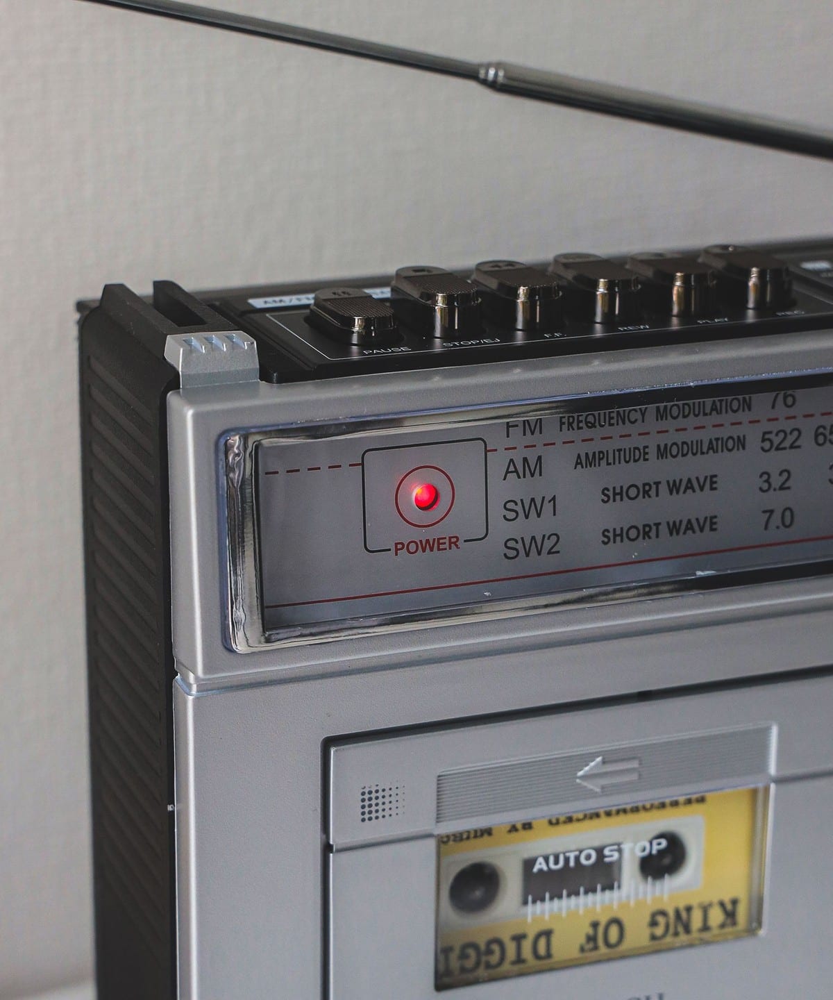 WINTECH / Bluetooth対応大型モノラルラジカセ BEAMS RECORDS（ビームス レコーズ）WINTECH / Bluetooth対応大型