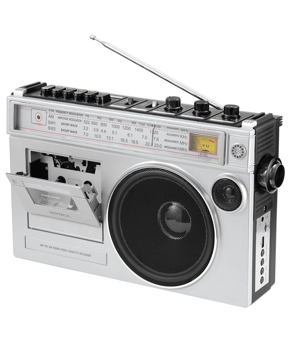 beams WINTECH / MicroSD/USB録音対応モノラルラジカセ BEAMS RECORDS（ビームス レコーズ）WINTECH / MicroSD/USB録音対応